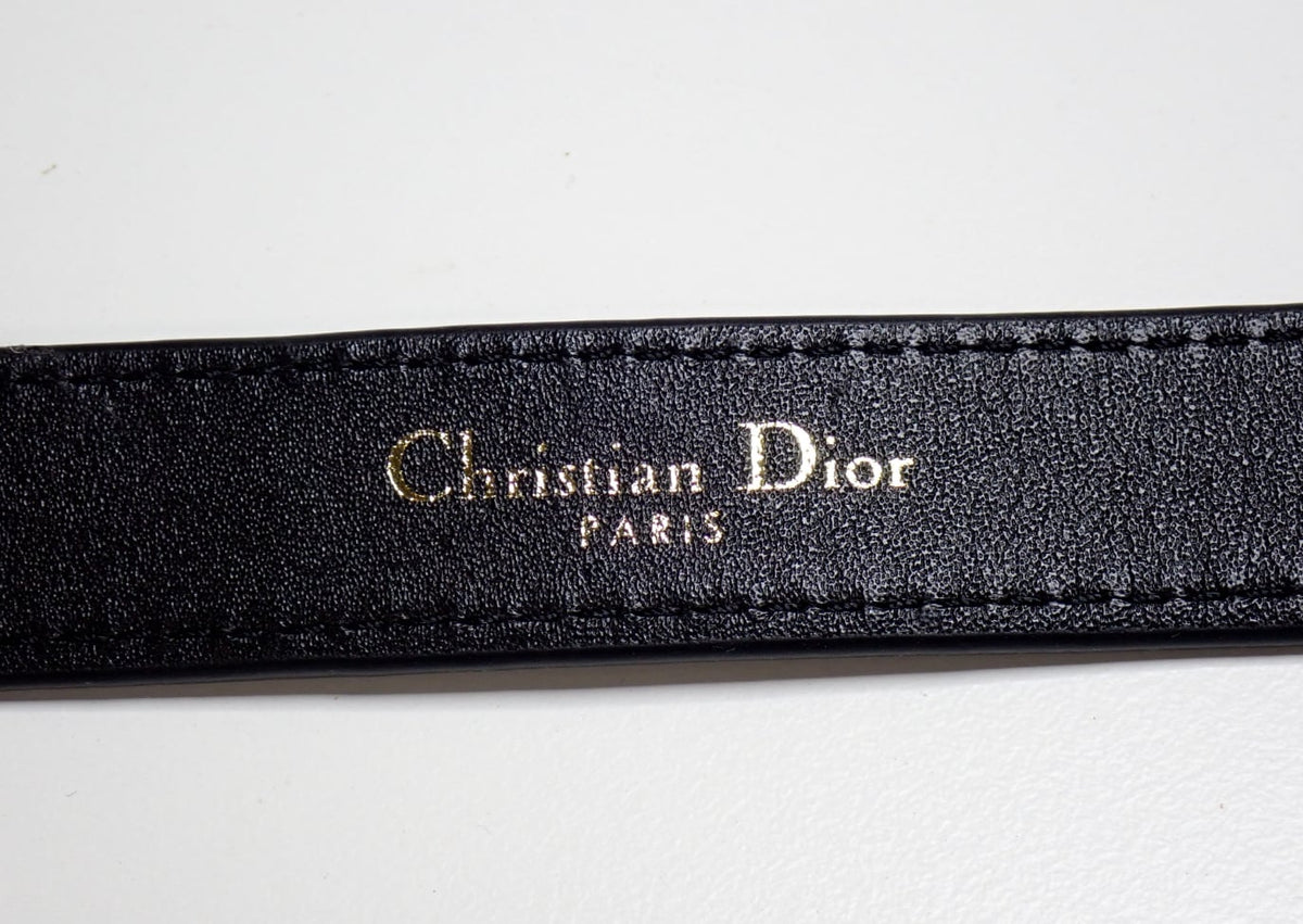 Rare Vintage Christian Dior Leather Belt