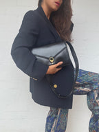 Authentic Vintage 1970's CELINE Calf Leather Bag
