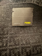 Vintage Fendi Wool Scarf - Zucca Print