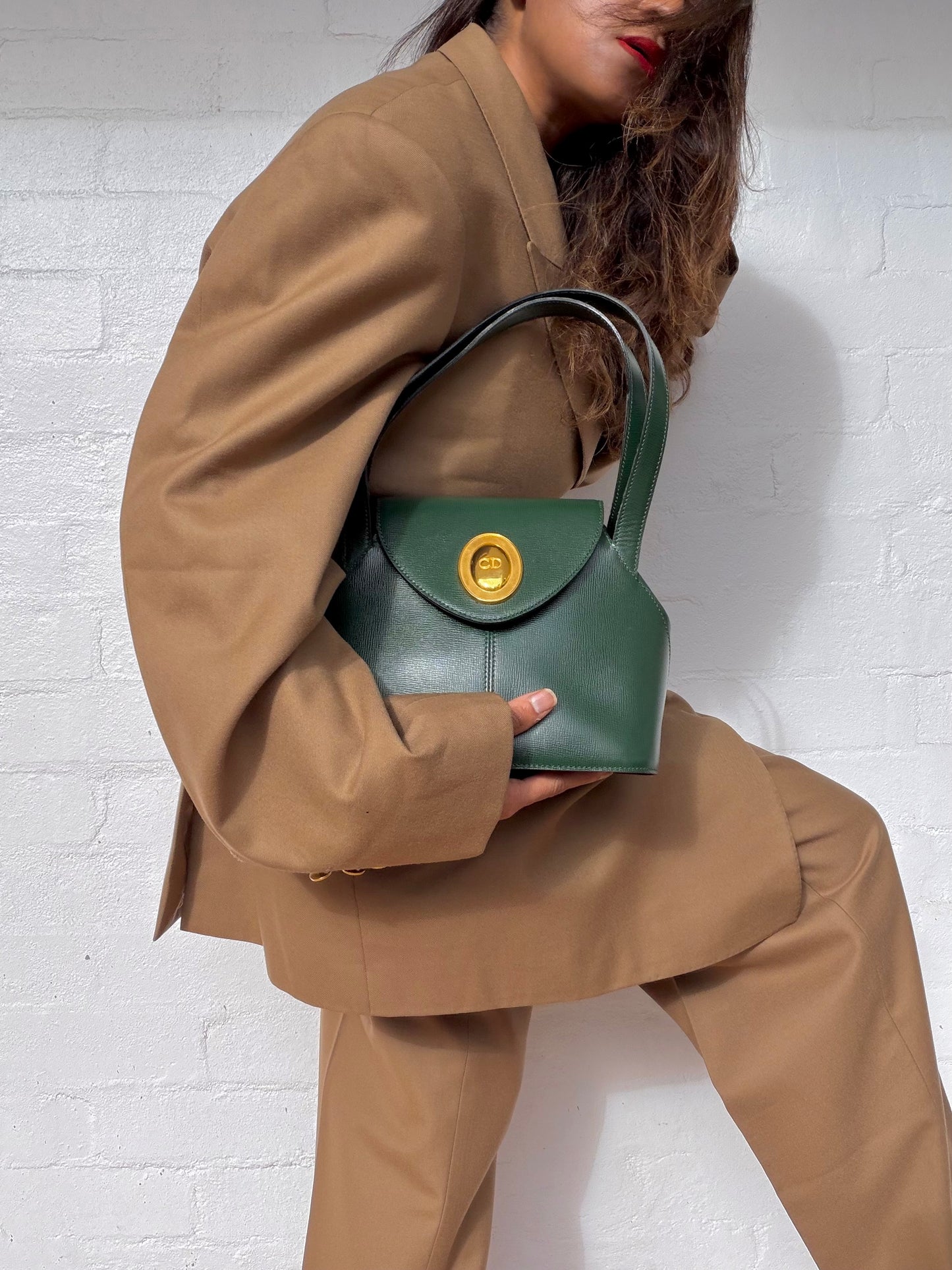 Vintage Christian Dior Bag - Green