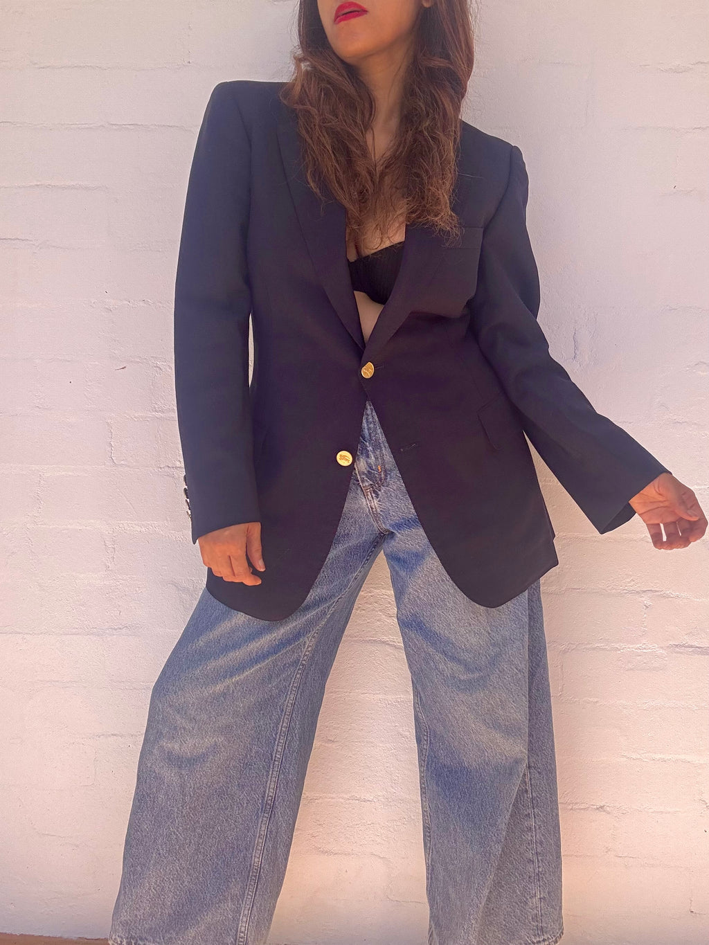 Vintage Burberry’s Mohair Blazer