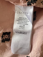 GUCCI Silk Bee & Flower Shirt