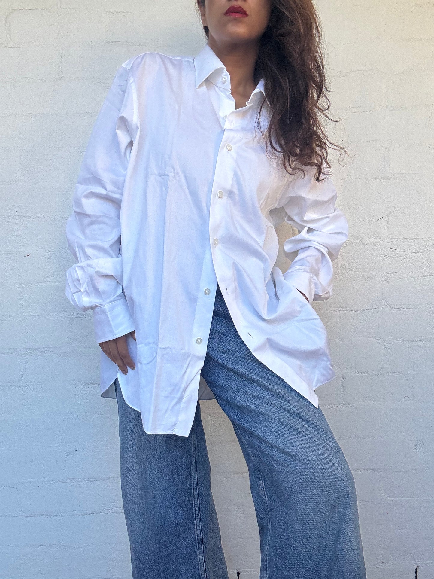 Hermes White Cotton Shirt