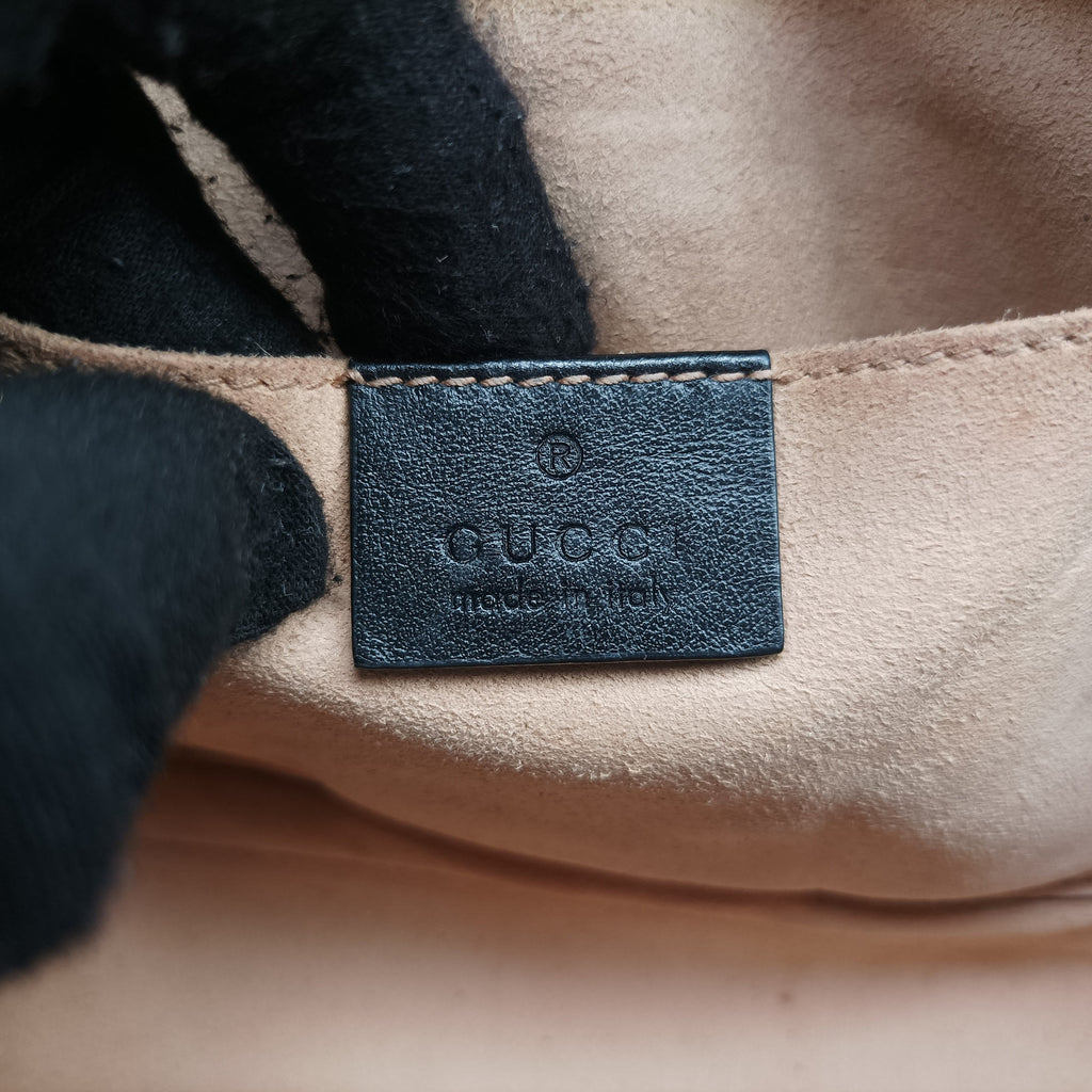 Gucci GG Marmont Leather Shoulder Bag - Black - PRE-ORDER
