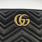 Gucci GG Marmont Leather Shoulder Bag - Black - PRE-ORDER