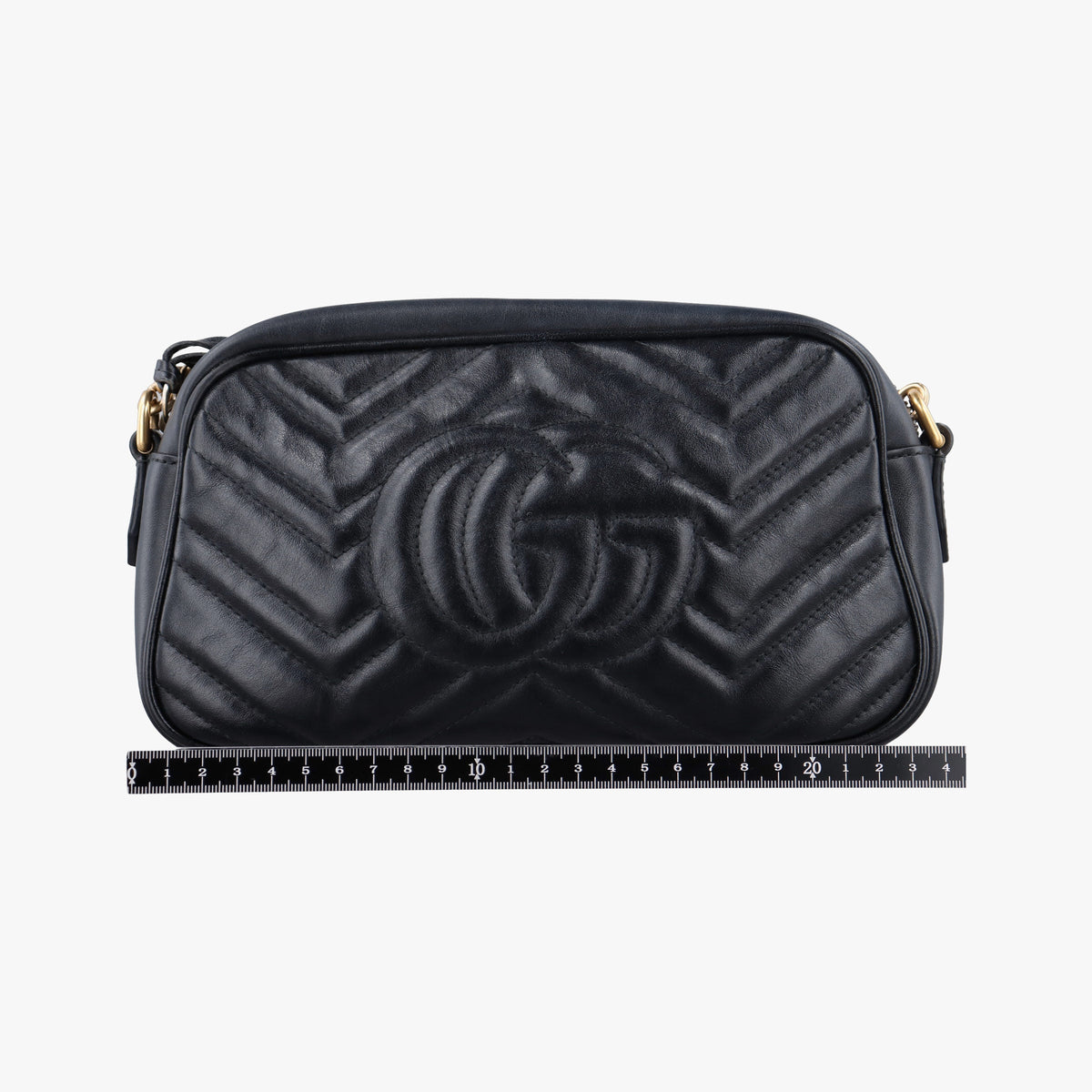 Gucci GG Marmont Leather Shoulder Bag - Black - PRE-ORDER