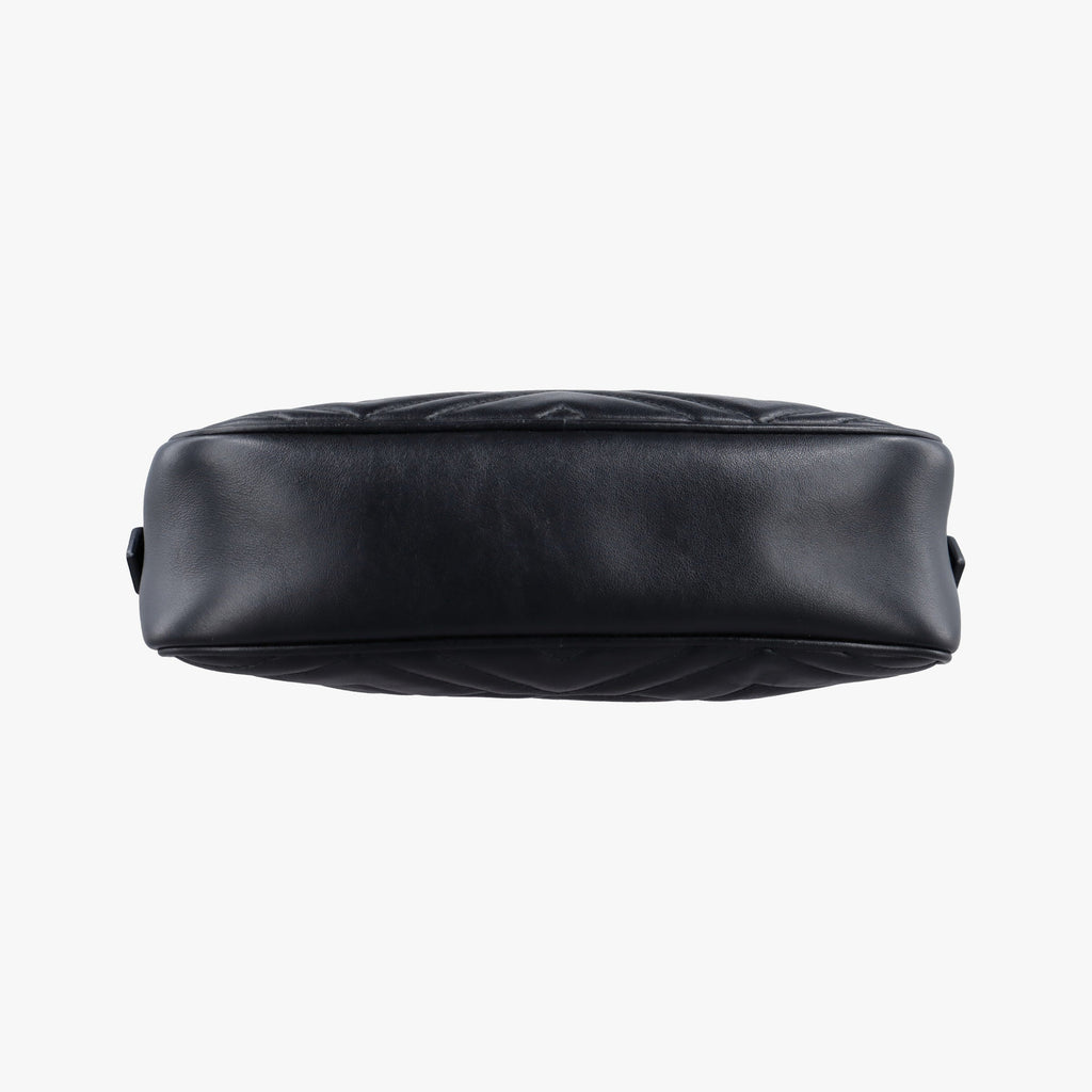 Gucci GG Marmont Leather Shoulder Bag - Black - PRE-ORDER