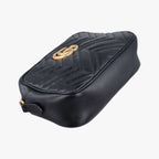 Gucci GG Marmont Leather Shoulder Bag - Black - PRE-ORDER