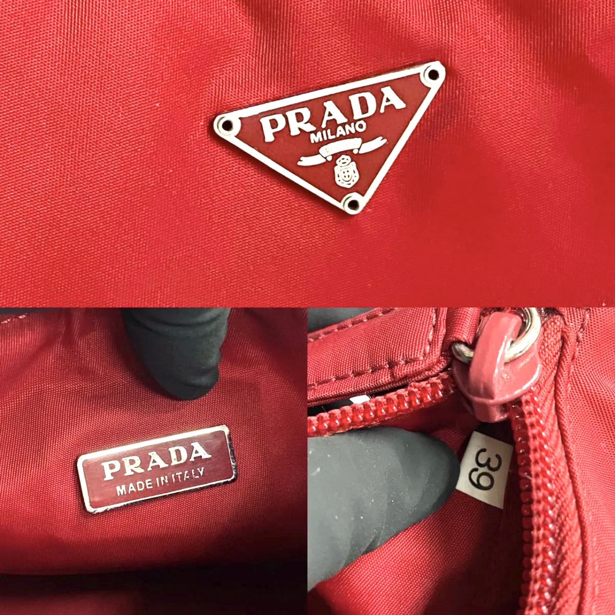 Prada Re-Edition 2000 Bag - Red