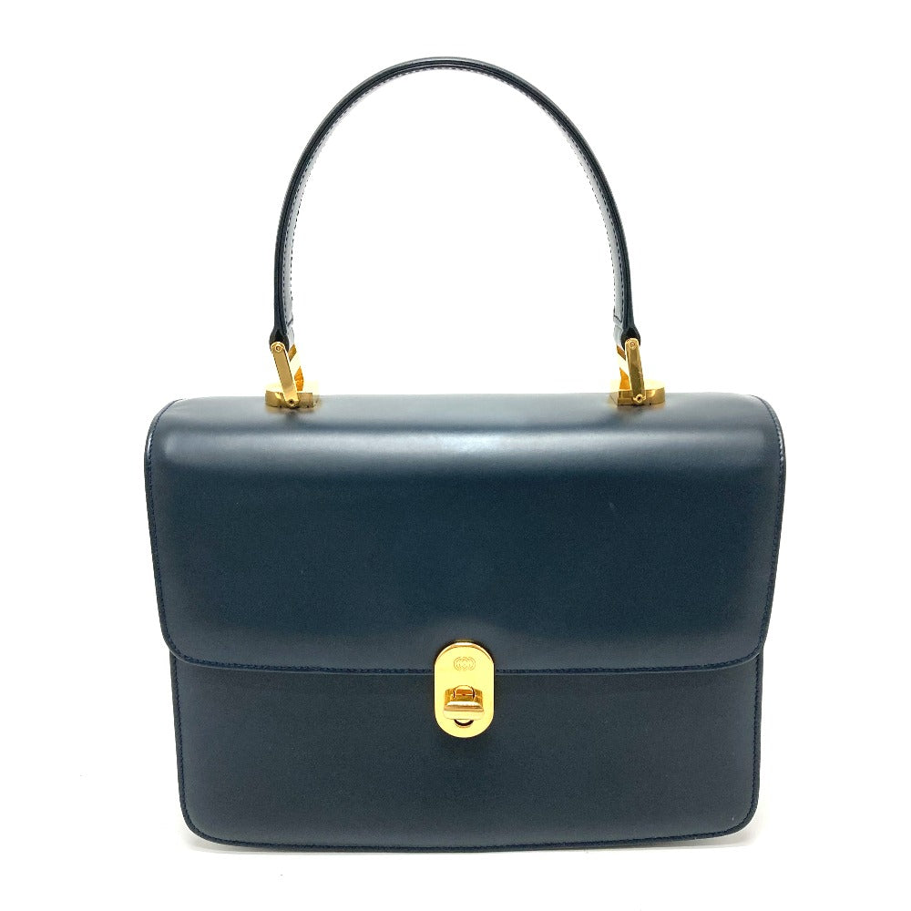 Gucci Turn Lock Sideline Handbag - Navy