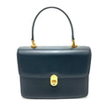 Gucci Turn Lock Sideline Handbag - Navy