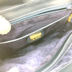 Gucci Turn Lock Sideline Handbag - Navy