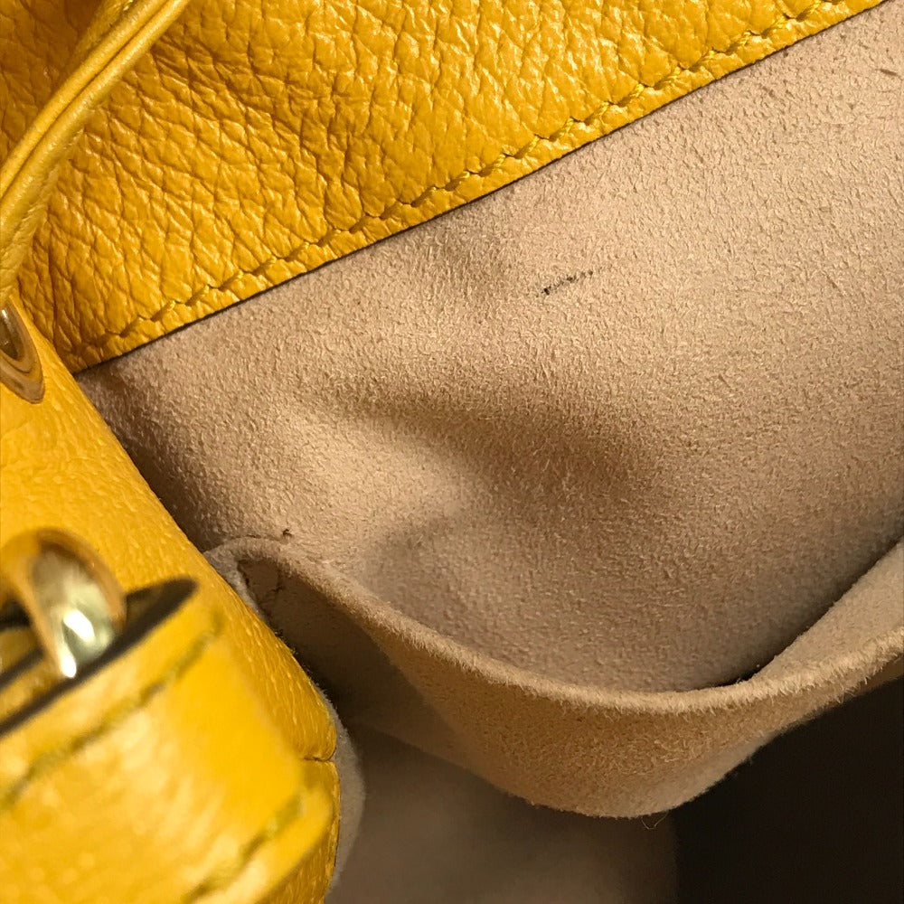 Gucci Mustard GG Supreme Small Ophidia Floral Bucket Bag