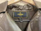 Authentic Iridescent Fendi Trench Coat
