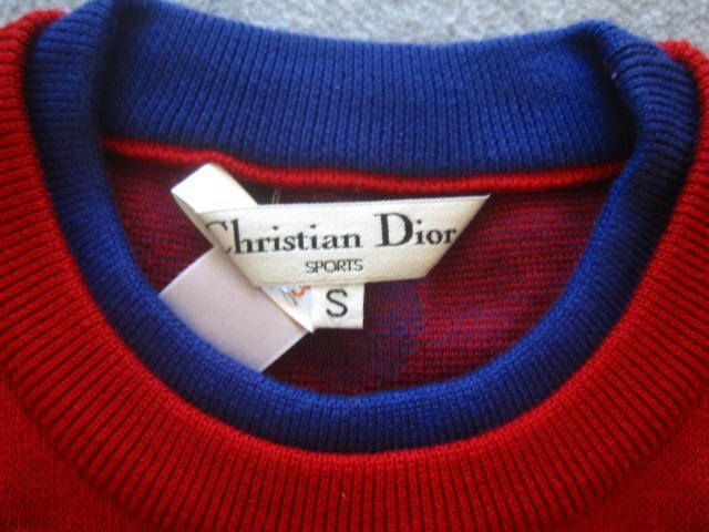 Vintage Christian Dior Polka Dot Jumper