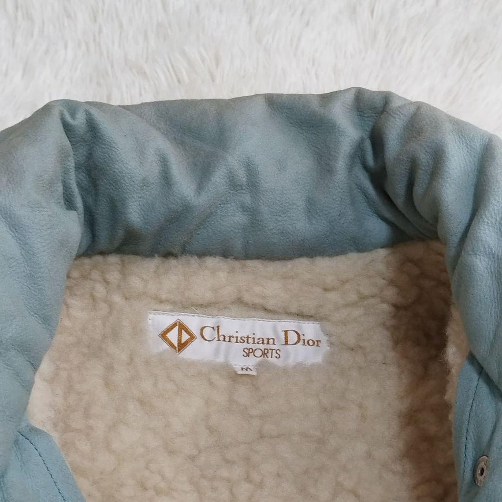 Vintage Christian Dior Shearling Coat
