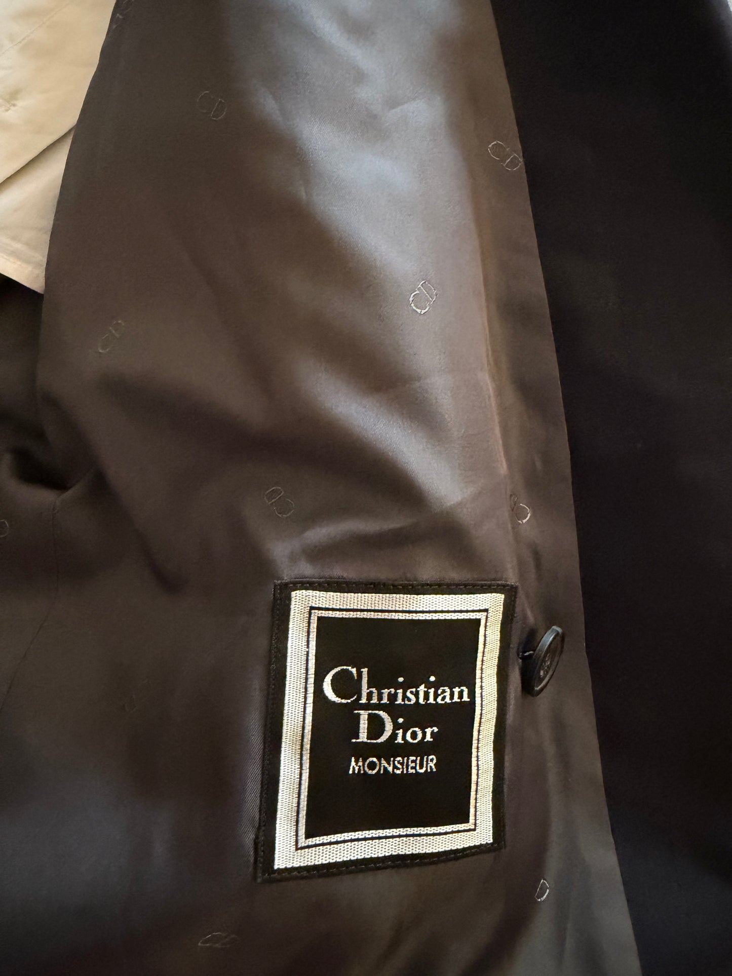 Christian Dior Double Breasted Navy Blazer