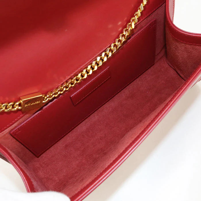 Saint Laurent Medium Kate - Red