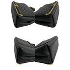 CHANEL V Stitch Shoulder Bag - Black