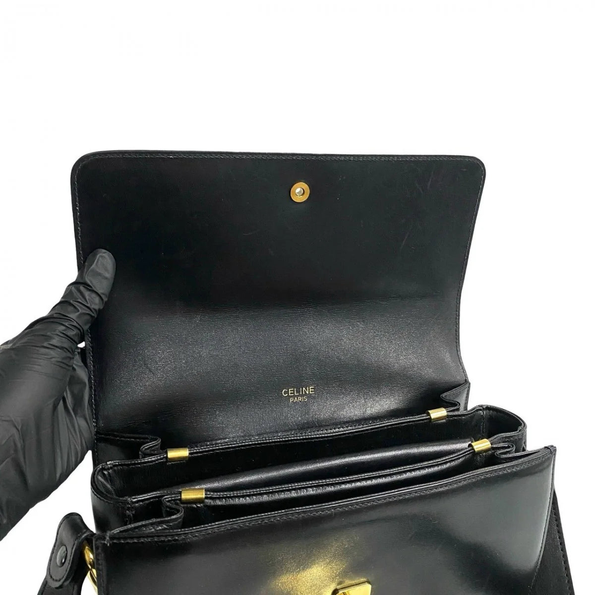 Celine Teen Triomphe Shoulder Bag