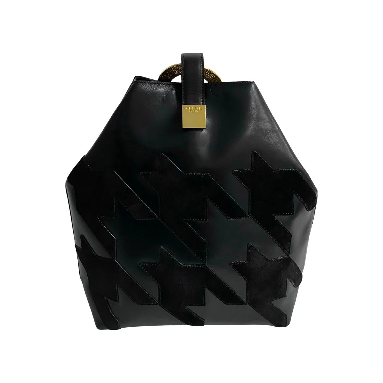 Rare Celine Calfskin black Arc de Triomphe Bag