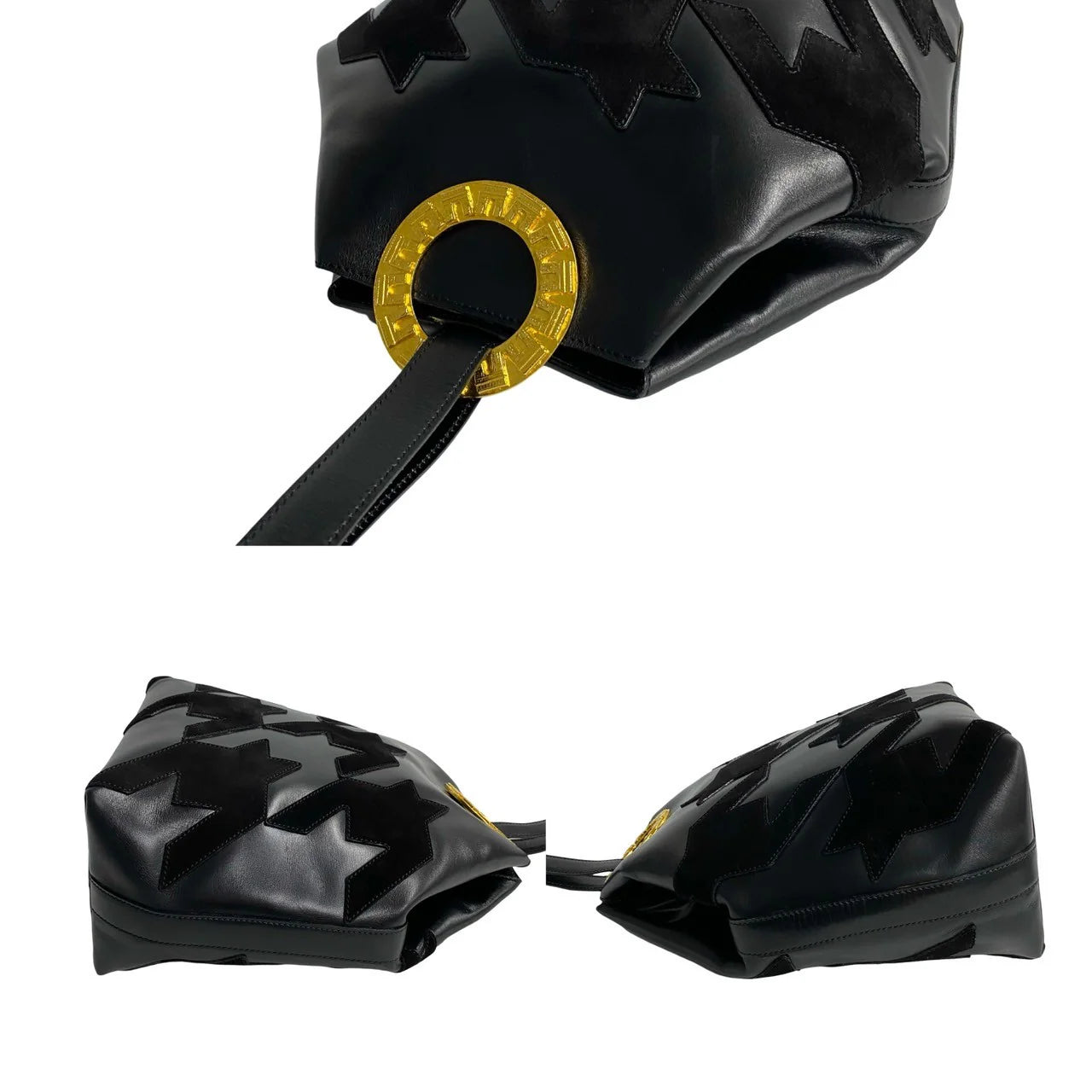 Rare Celine Calfskin black Arc de Triomphe Bag