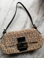 Vintage Fendi Zucchino Mamma Baguette