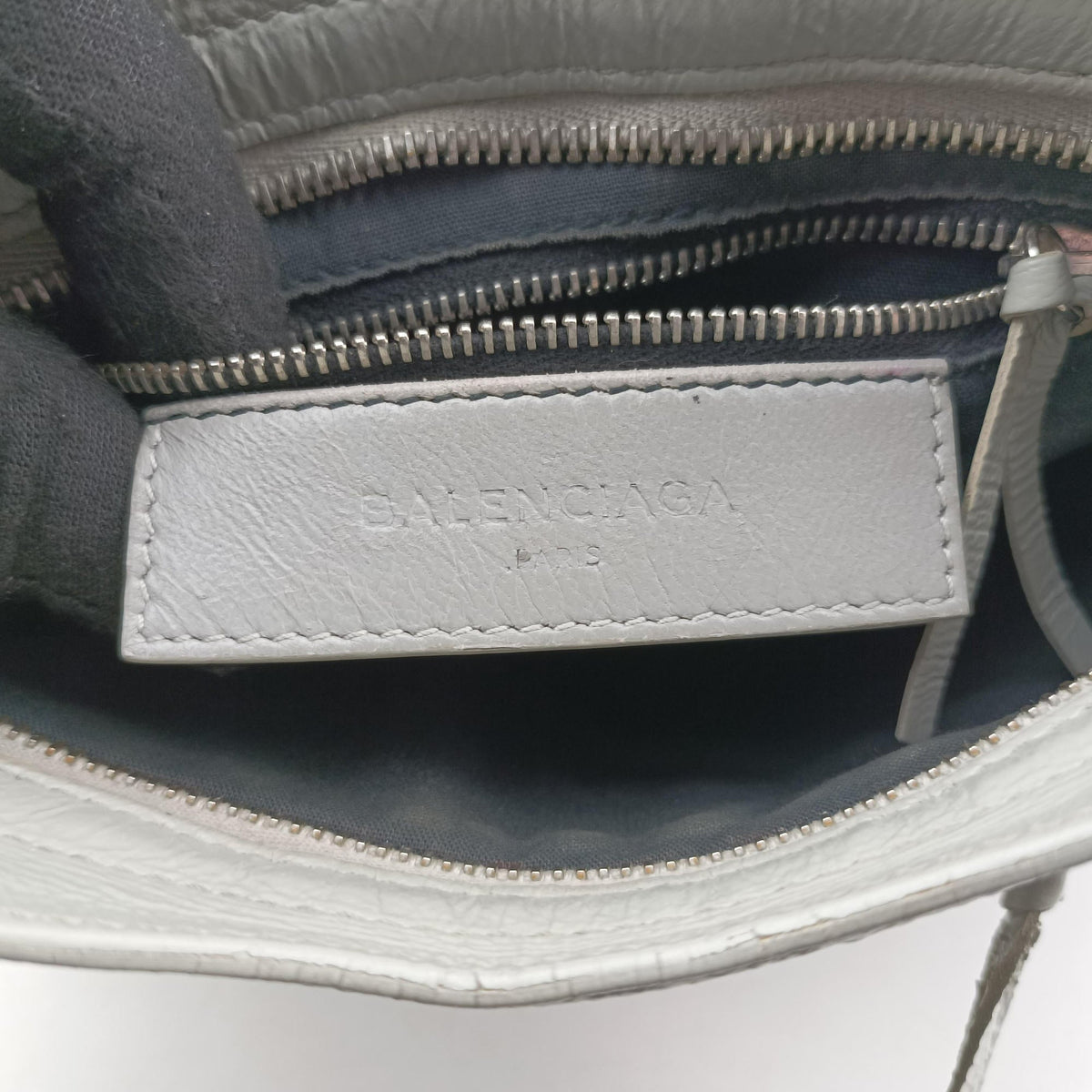 Vintage Balenciaga Mini City Lambskin Bag - Grey - PRE-ORDER