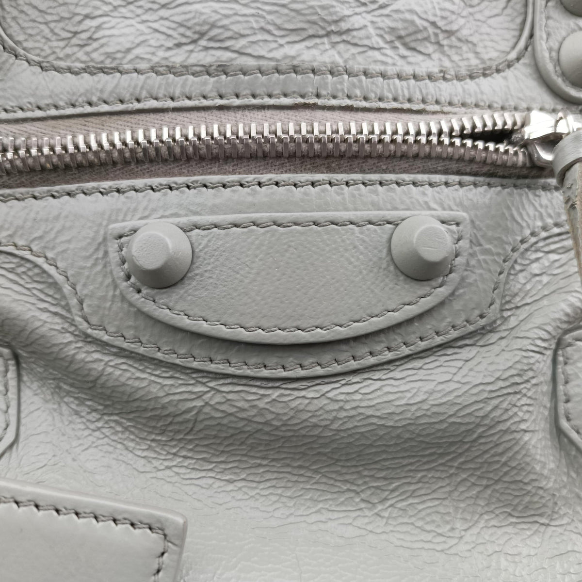 Vintage Balenciaga Mini City Lambskin Bag - Grey - PRE-ORDER