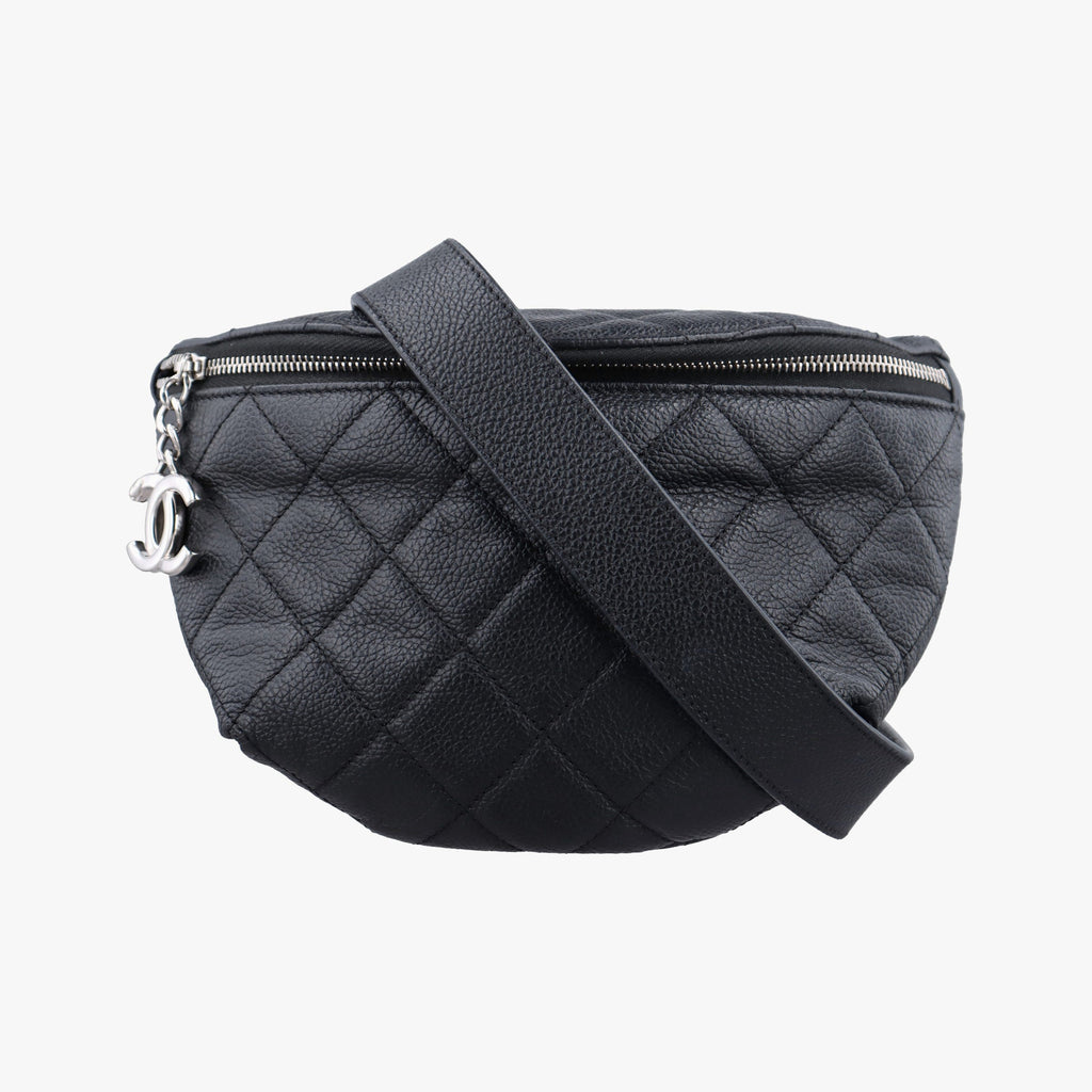 Chanel Uniform Leather Belt Bag - Black - PRE-ORDER