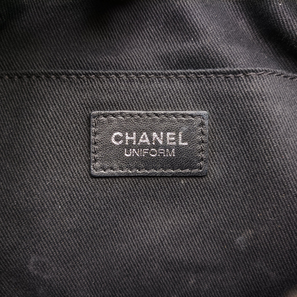 Chanel Uniform Leather Belt Bag - Black - PRE-ORDER