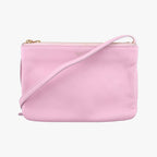 Celine Trio Leather Crossbody - Pink
