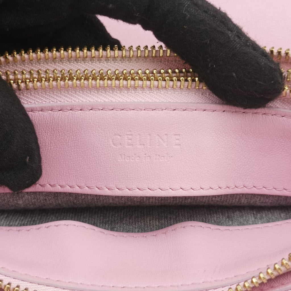 Celine Trio Leather Crossbody - Pink - PRE-ORDER