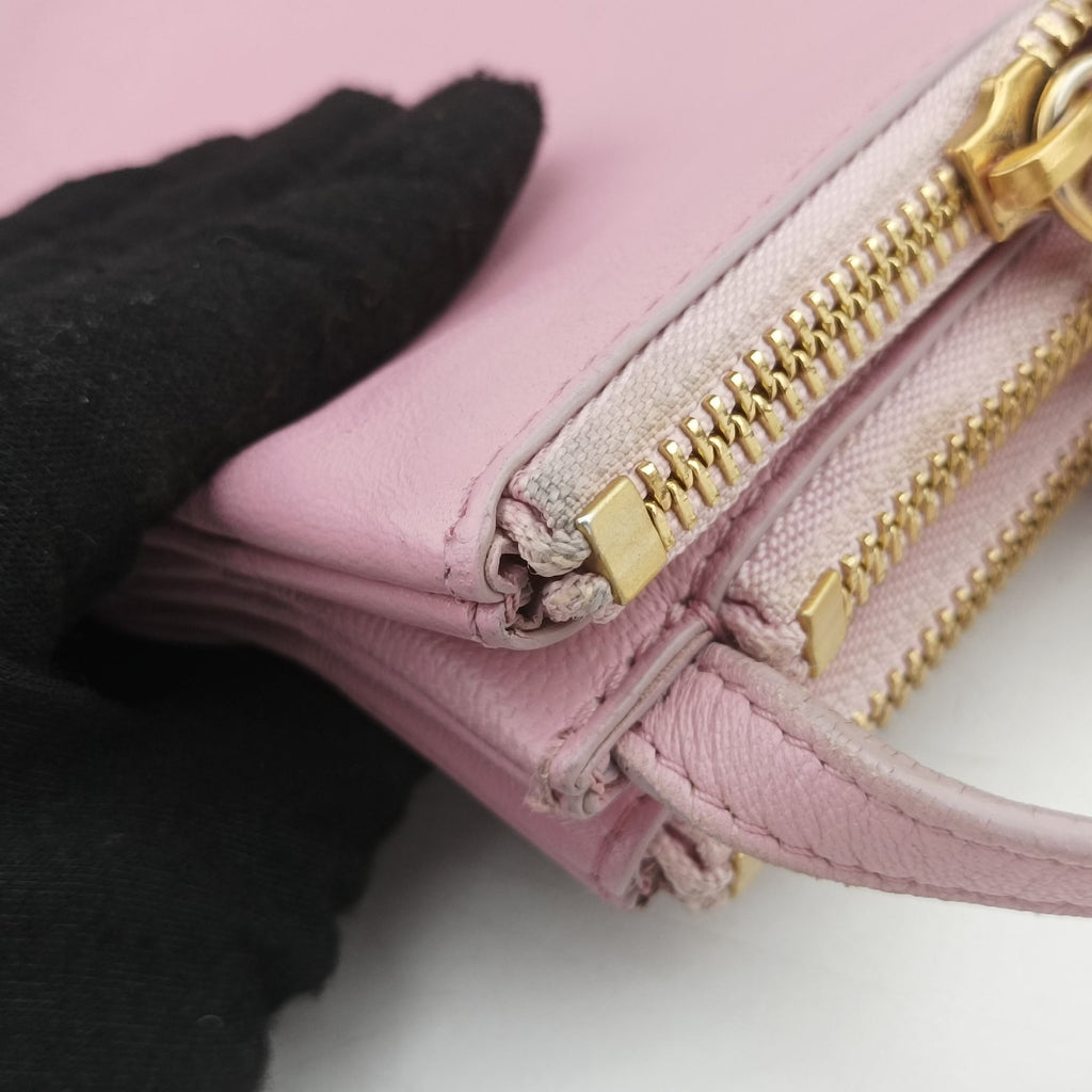 Celine Trio Leather Crossbody - Pink - PRE-ORDER