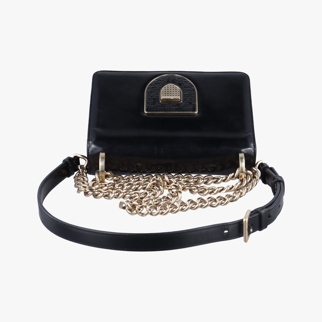 Christian Dior Diorama Leather Shoulder Bag - Black - PRE-ORDER