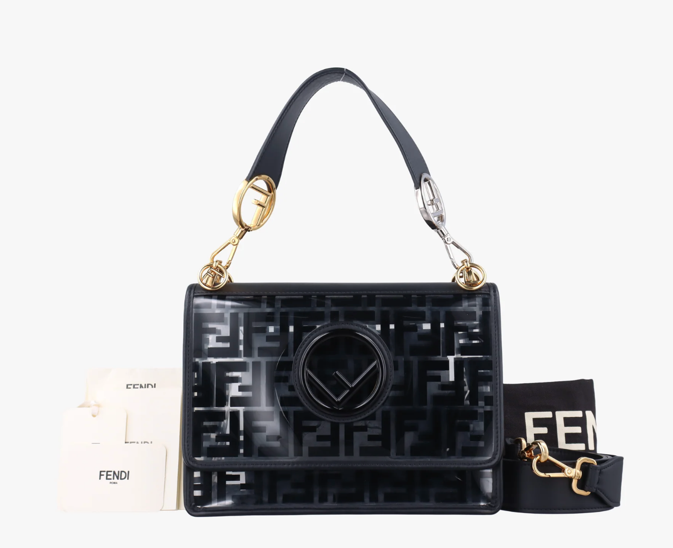 Kan I F Black PVC Coated Canvas-  PRE-ORDER