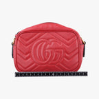 Gucci GG Marmont Mini Leather Bag - Red - PRE-ORDER