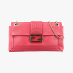 Fendi Baguette Chain Leather Bag - Red - PRE-ORDER