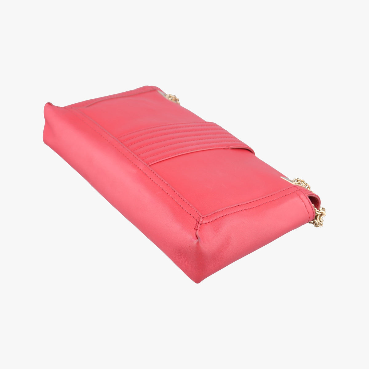 Fendi Baguette Chain Leather Bag - Red - PRE-ORDER