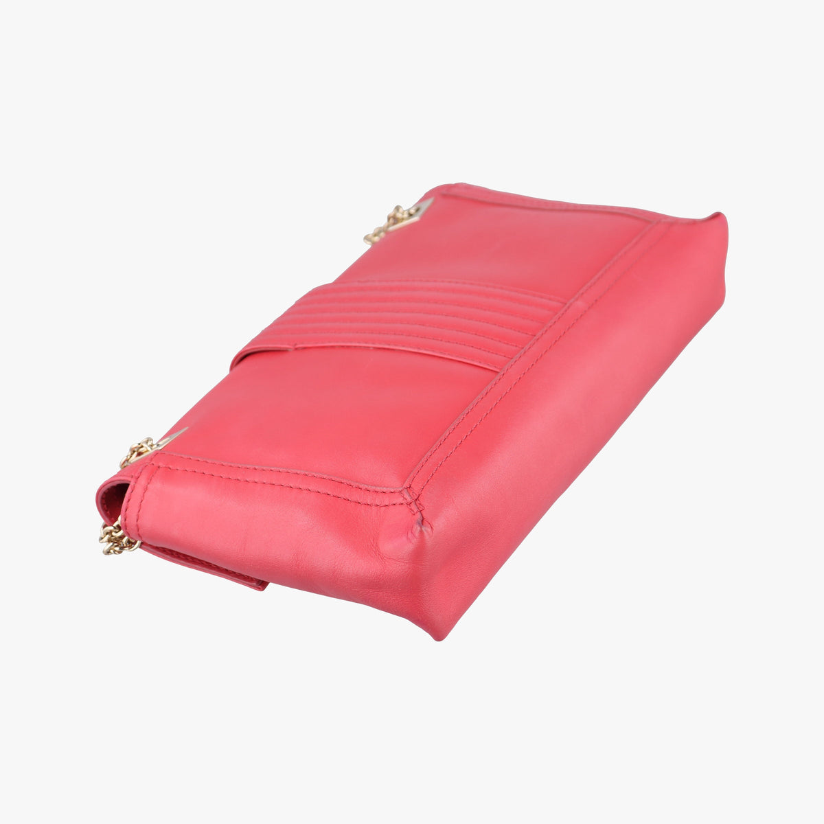 Fendi Baguette Chain Leather Bag - Red - PRE-ORDER