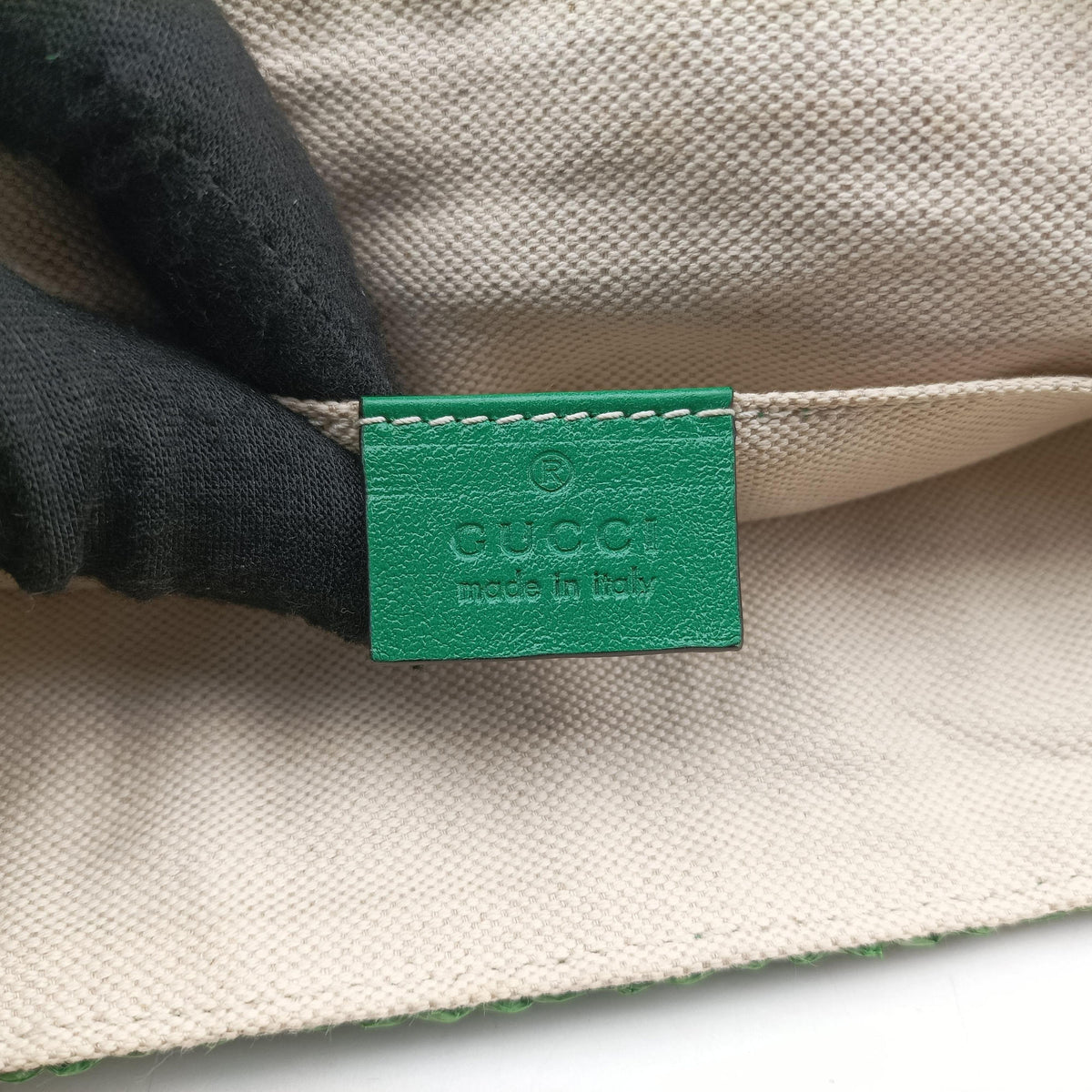 Gucci GG Marmont Raffia Shoulder Bag - Multicolour - PRE-ORDER