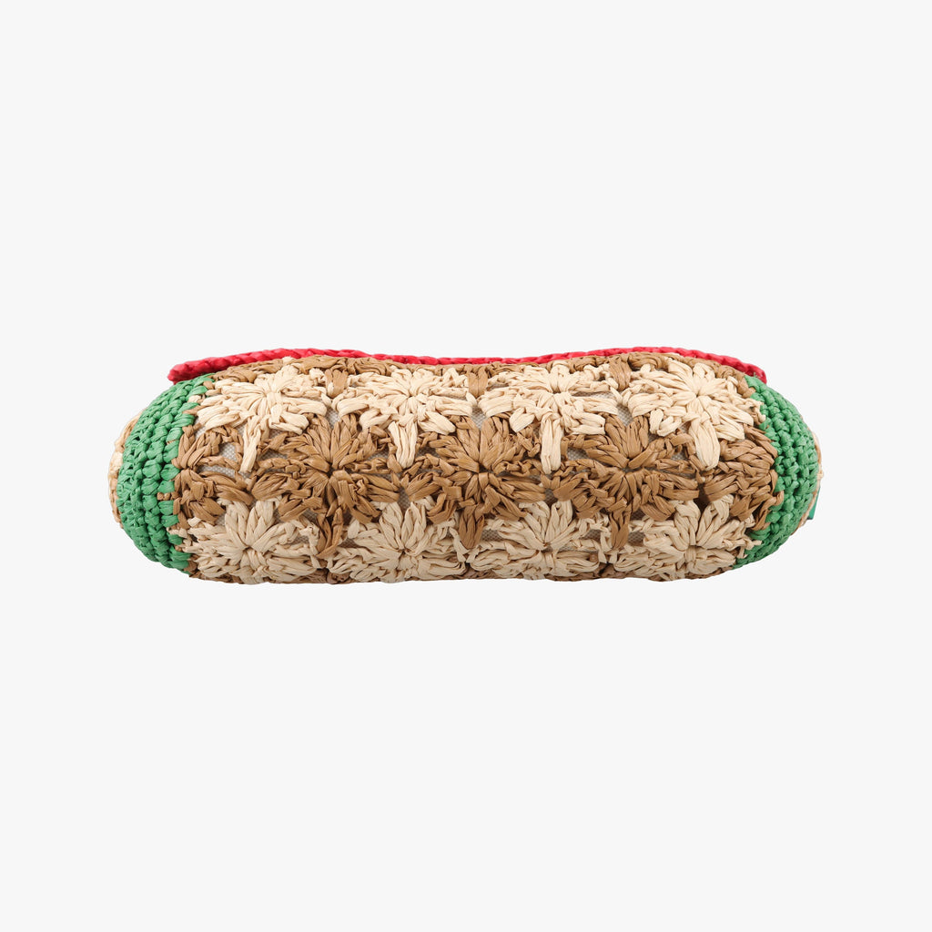 Gucci GG Marmont Raffia Shoulder Bag - Multicolour - PRE-ORDER