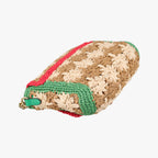 Gucci GG Marmont Raffia Shoulder Bag - Multicolour - PRE-ORDER