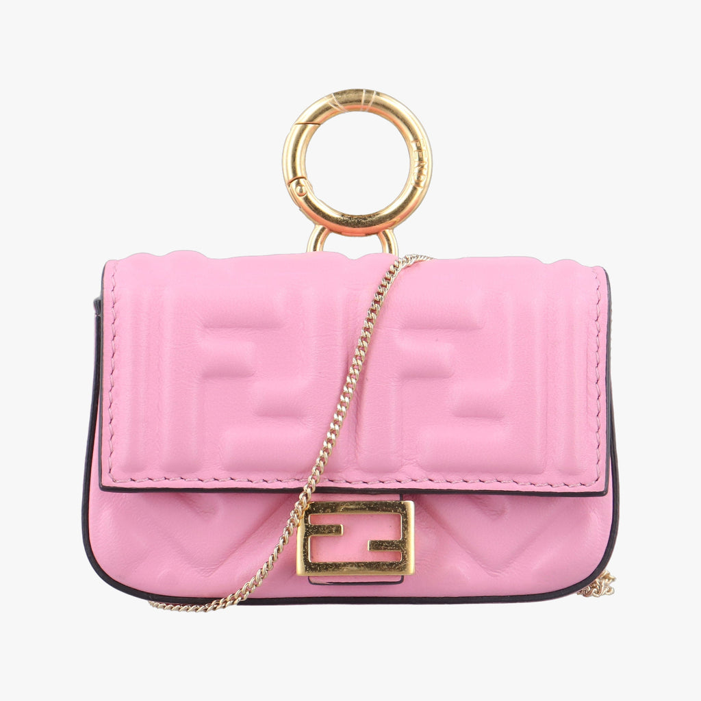 Fendi Nano Baguette Bag Charm - Pink - PRE-ORDER