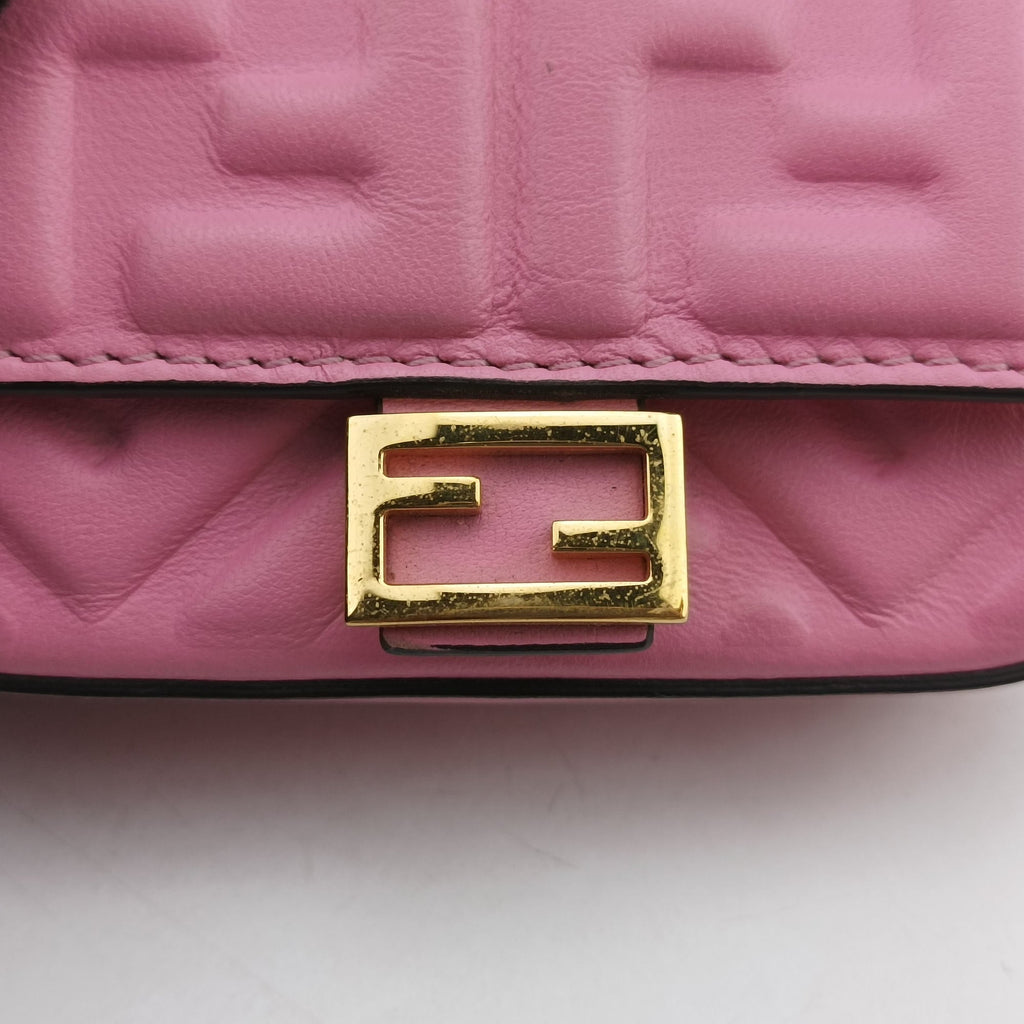 Fendi Nano Baguette Bag Charm - Pink - PRE-ORDER