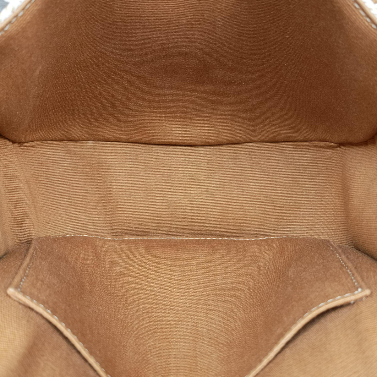 Celine Folco Triomphe Canvas Crossbody - White/Tan - PRE-ORDER
