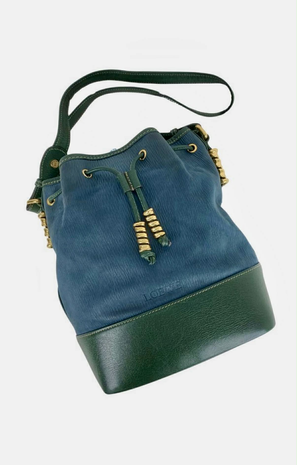 Rare Vintage Loewe Velazquez Bucket Bag