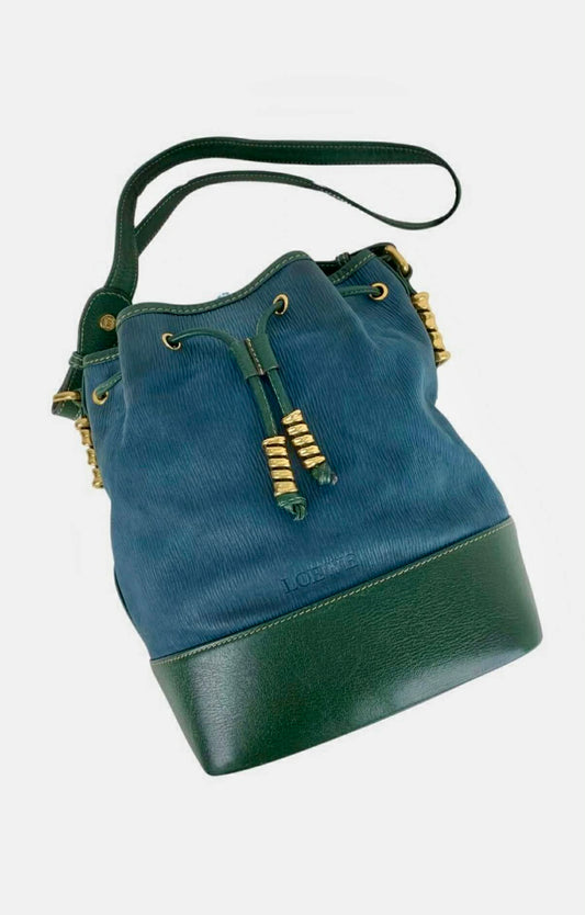 Rare Vintage Loewe Velazquez Bucket Bag