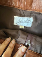 Vintage Leather Skirt