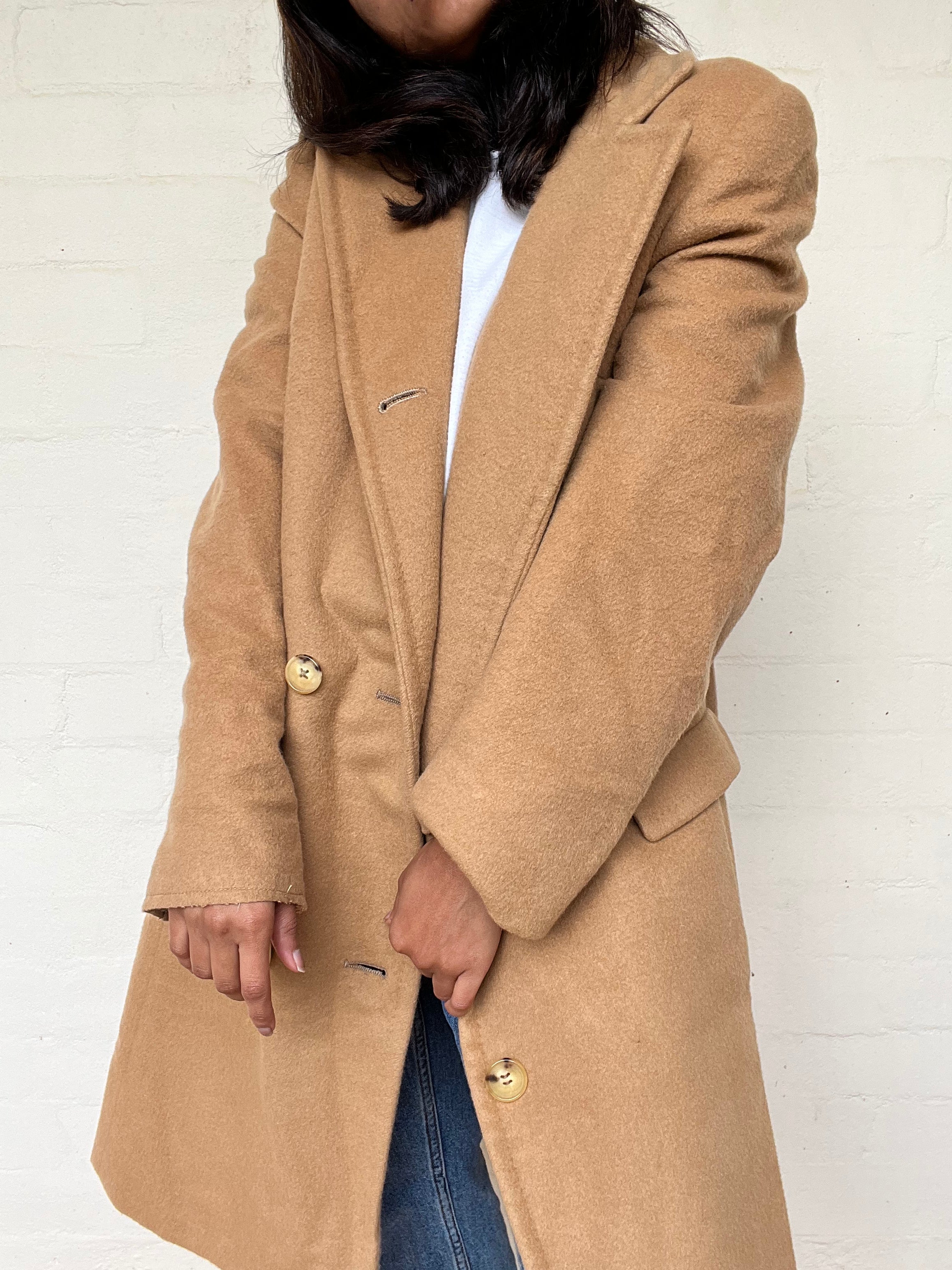 Vintage Pure Cashmere Coat